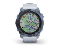 Garmin SMARTWATCH GARMIN Fenix 7X Sapphire Solar Jasnoniebieski Tyt - 1467060 - zdjęcie 4
